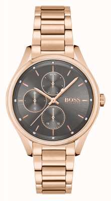 BOSS | grote cursus | sport luxe | rosé gouden armband | 1502603