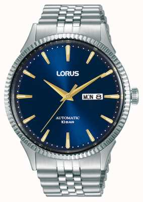 Lorus Automatisch klassiek blauw sunray-wijzerplaathorloge RL469AX9