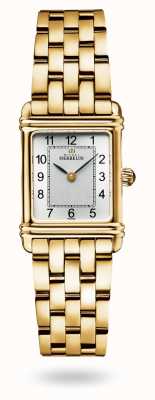 Michel Herbelin Art deco dames gouden pvd horloge 17478/P22B2P