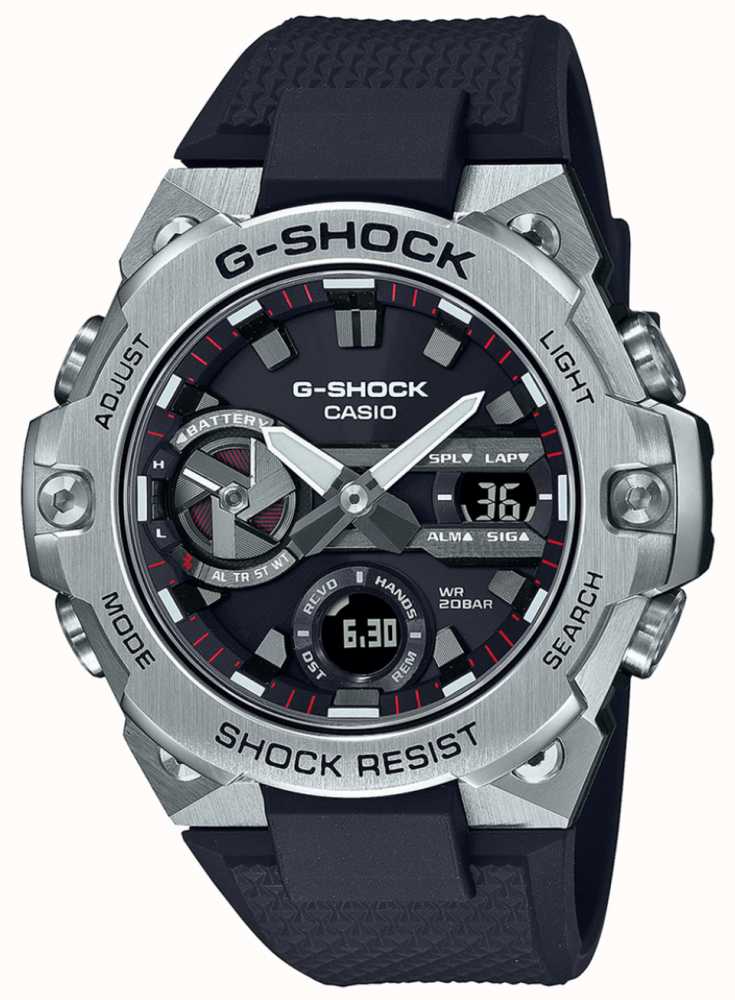 Casio G-shock Stoere Zwarte Harsband GST-B400-1AER - First Class Watches™ BEL