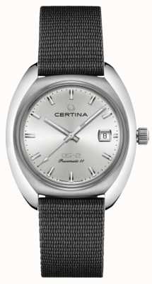 Certina Ds-2 powermatic 80 grijze nato stoffen band C0244071803100