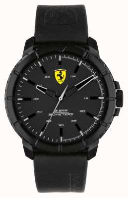 Scuderia Ferrari Forza evo zwart monochroom horloge 0830901