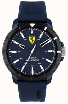 Scuderia Ferrari Forza evo | blauwe wijzerplaat | blauwe rubberen band 0830904