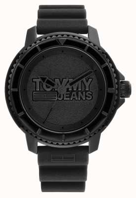 Tommy Jeans Tokyo zwart zwart-wit herenhorloge 1792001