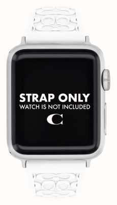 Coach Apple watch band (38/40mm) wit siliconen 14700050