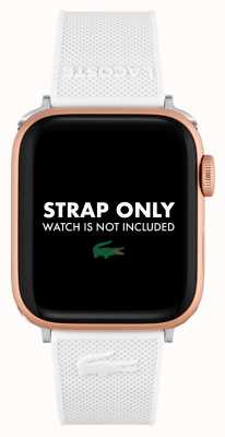 Lacoste Apple watch band (38/40mm) wit siliconen 2050006