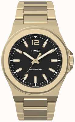 Timex Essex ave goudkleurig roestvrijstalen horloge TW2V02100