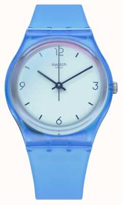 Swatch Heren zwaan oceaanblauw horloge GS165