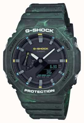 Casio G-shock mistige bos serie groen horloge GA-2100FR-3AER