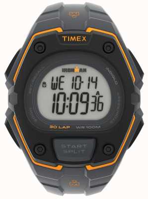 Timex Heren Ironman digitaal display zwart en oranje horloge TW5M48500