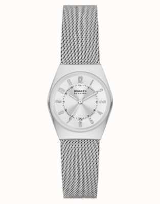 Skagen Grenen lille roestvrijstalen mesh armband horloge SKW3038