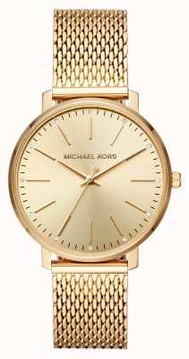 Michael Kors Pyper goudkleurig roestvrijstalen horloge MK4339