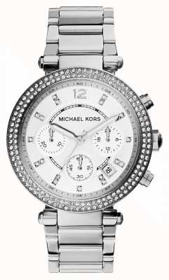 Michael Kors Dames chronograaf horloge met kristallen set MK5353