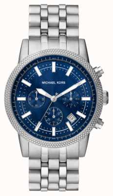 Michael Kors Herenhorloge met blauwe roestvrijstalen chronograaf MK8952