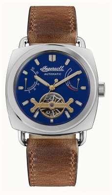Ingersoll Het nashville automatische horloge blauwe wijzerplaat horloge I13001