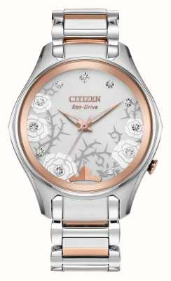 Citizen Disney aurora diamanten eco-drive horloge EM0594-53W