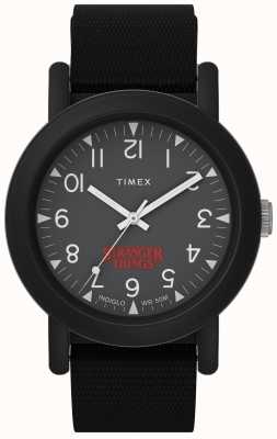 Timex Camper x Stranger Things 40 mm horloge met stoffen band TW2V50800