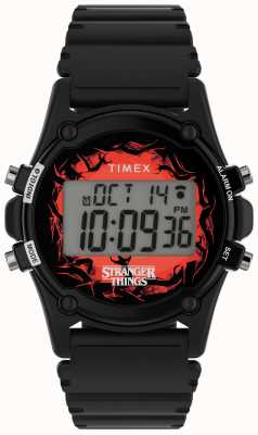 Timex Atlantis x Stranger Things digitaal 40 mm horloge met harsband TW2V51000