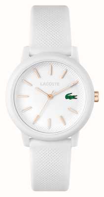 Lacoste Witte wijzerplaat | horloge met witte harsband 2001211