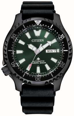 Citizen Heren automatische promaster dive black plated NY0155-07X