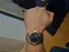 Customer picture of Victorinox Heren mechanische roestvrijstalen armband zwarte wijzerplaat 241837