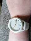 Customer picture of Lacoste 12.12 dames | witte siliconen band | witte wijzerplaat | 2001063