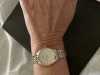 Customer picture of Rotary Ultraslank tweekleurig armbandhorloge voor dames LB08011/02