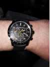 Customer picture of Raymond Weil Heren tango horloge met zwarte en gele rubberen band 8570-SR2-05207
