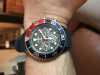 Customer picture of Seiko Men padi prospex horloge op zonne-energie chronograaf horloge blauw SSC785P1
